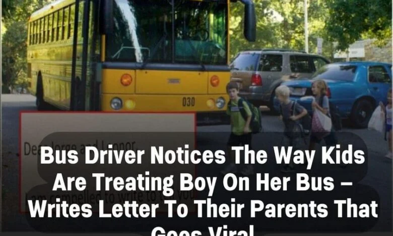 Bus Driver Notices The Way Kids Are Treating Boy On Her Bus – Writes ...